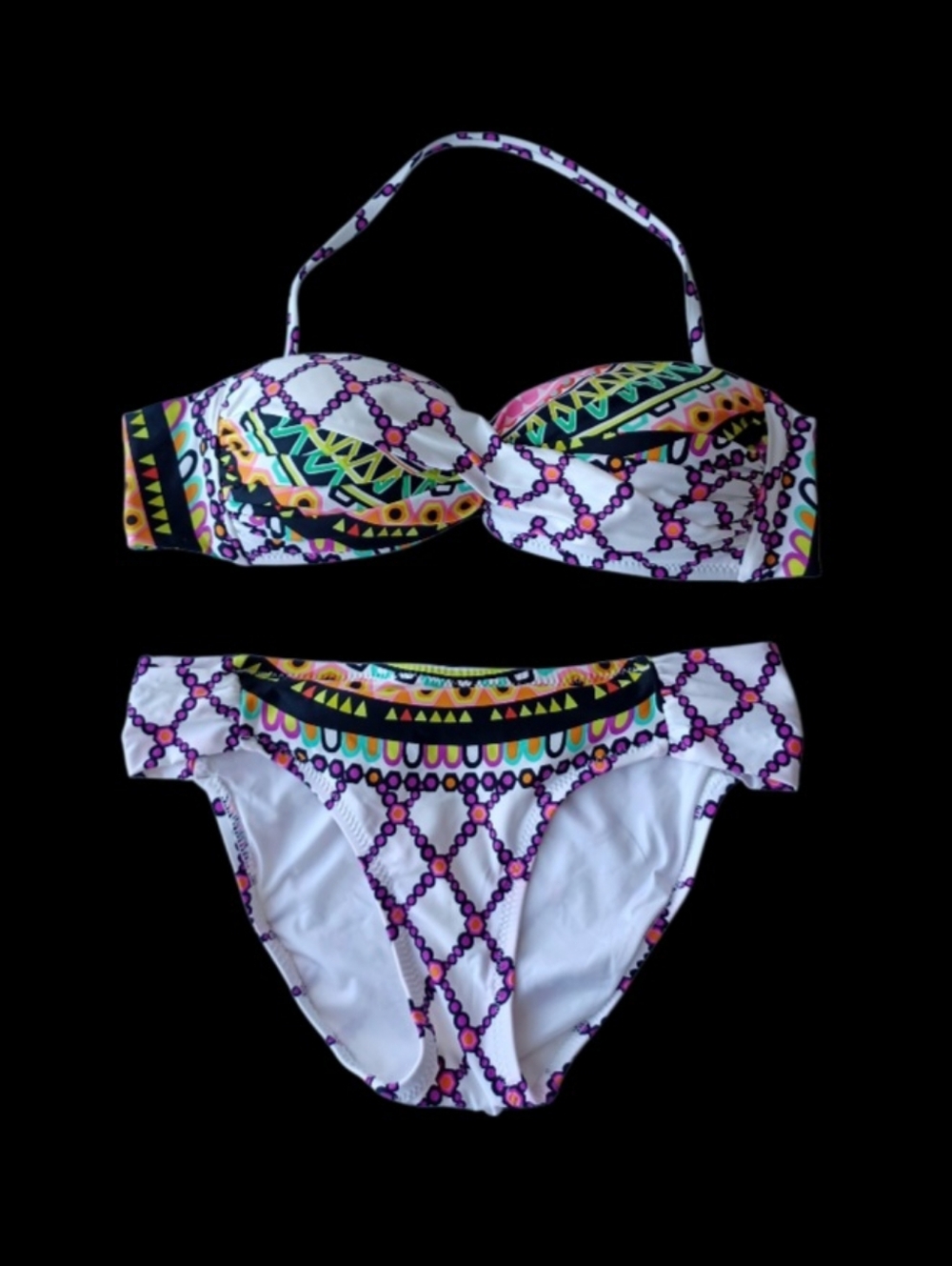 Trina Turk Kon Tiki Bikini Set, Size 4